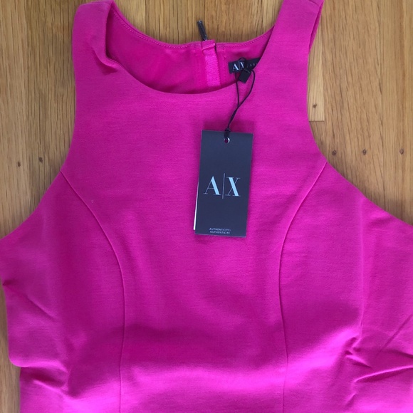 new ARMANI A/X Women's Sleeveless Slit Dress L - Picture 6 of 8